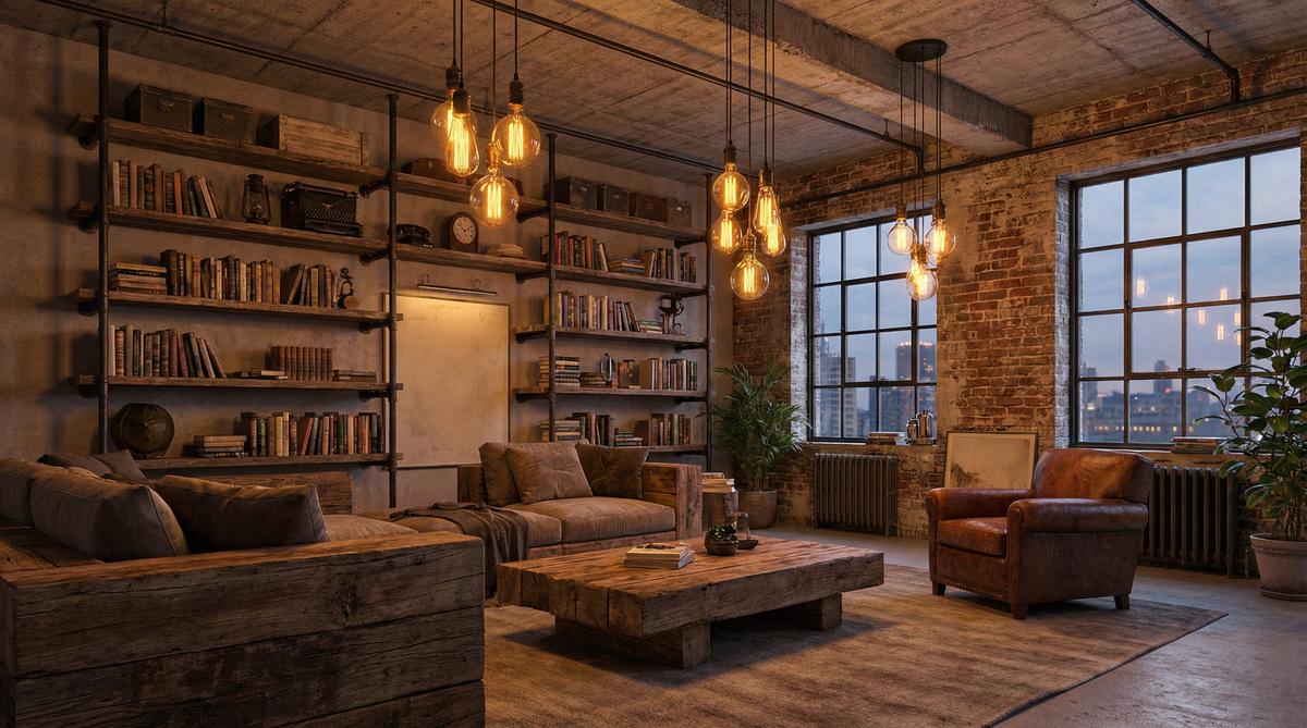 蘑菇影视Loft生活视频-工业风家居改造视频演示